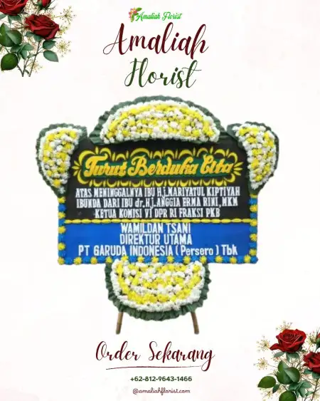 Papan Bunga Duka Bonti